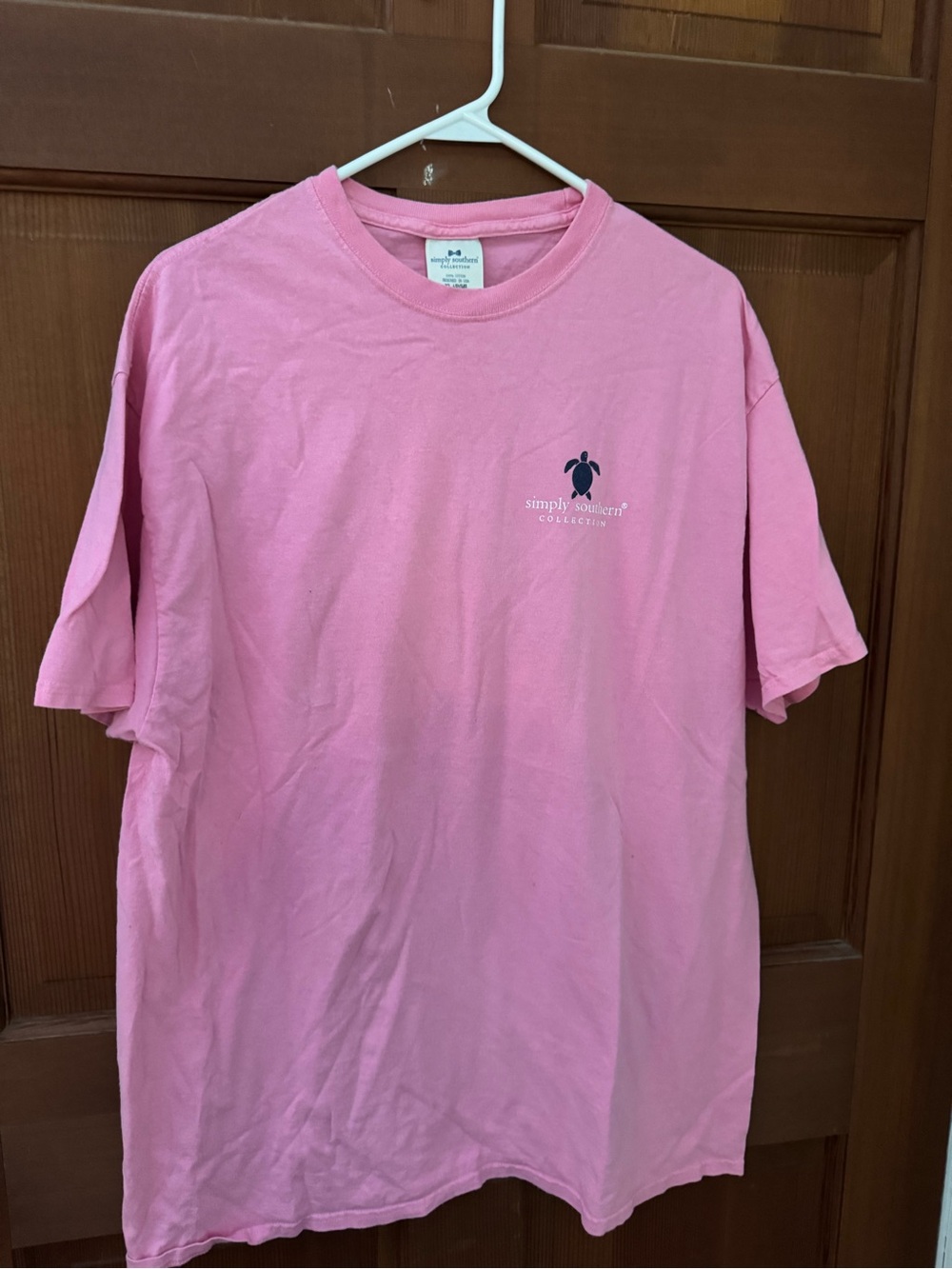 Simply Southern Pink Crewneck Tee - Picture 3 of 3